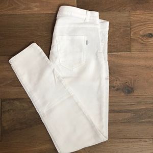 NWOT juicy couture women’s cotton jeans white sz 4